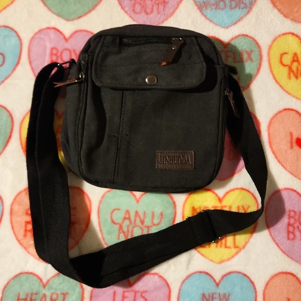 Men's Canvas Shoulder Bag